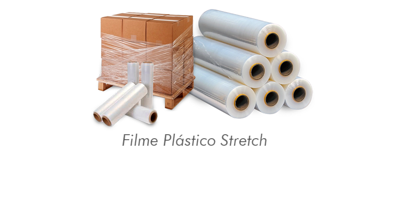 Filme Pl&aacute;stico Stretch
